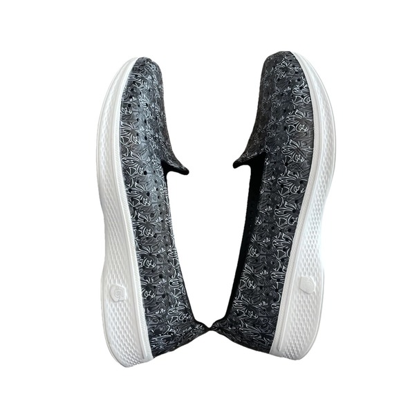 Skechers Women Water Slip Ons H2GO Black/Gray Print Flutter Water Shoes Sz 8 EUC - Picture 6 of 6